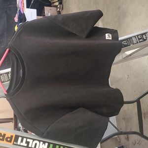 Black Lee crop top
